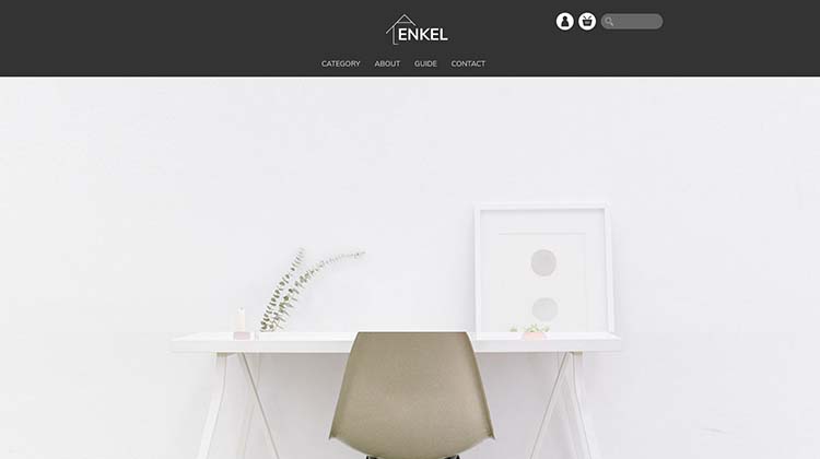 makeshopのテンプレート ENKEL